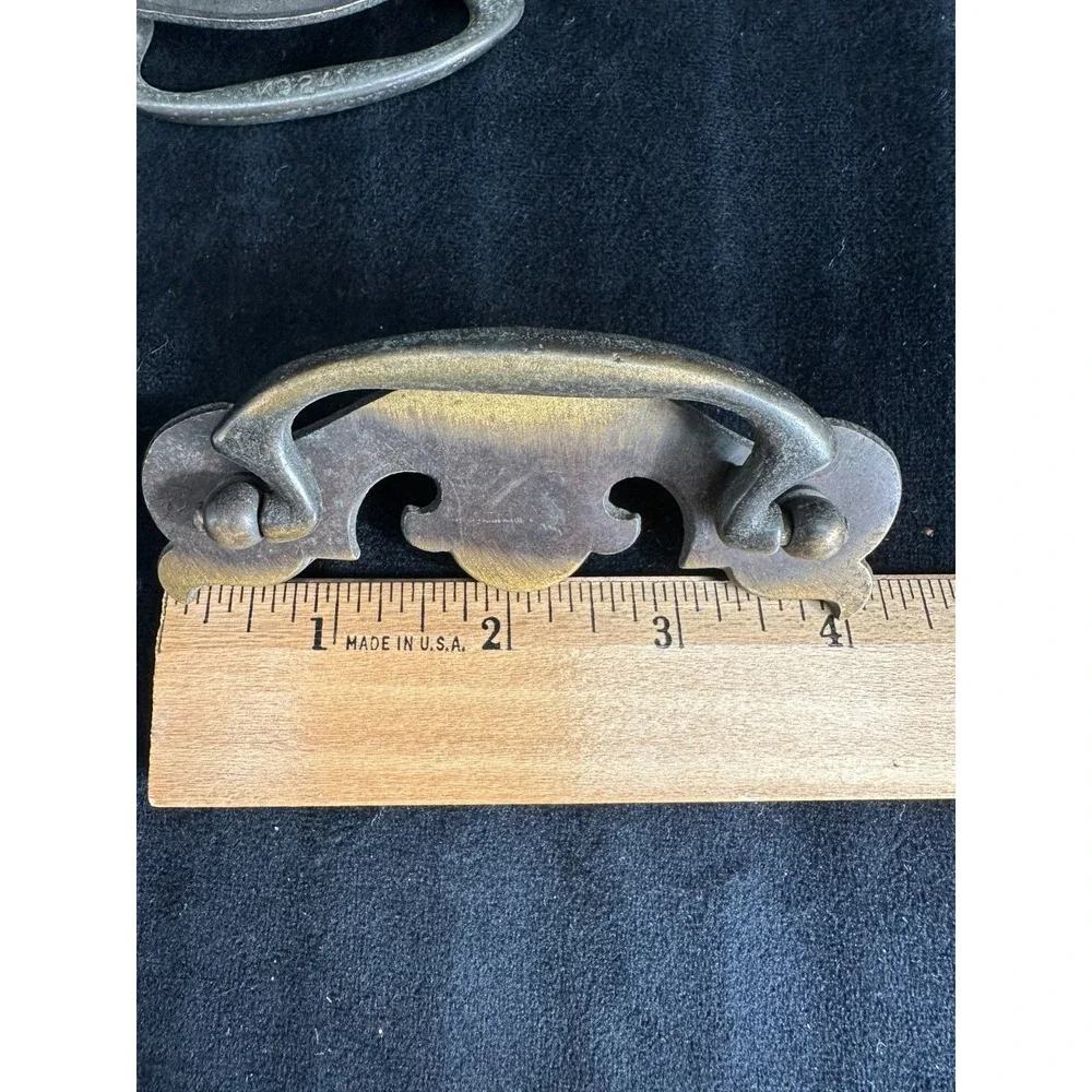 Vintage Chippendale Bail Drawer Pulls Set of 2 Vintage Hardware GrannyCore